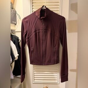 Lululemon Cropped Define Jacket - Goodnight Plum